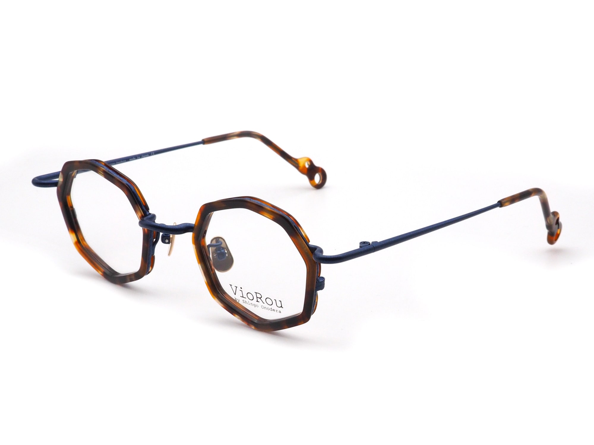 VioRou Hiromi-2 col.0054 Orange demi 日本製眼鏡フレーム