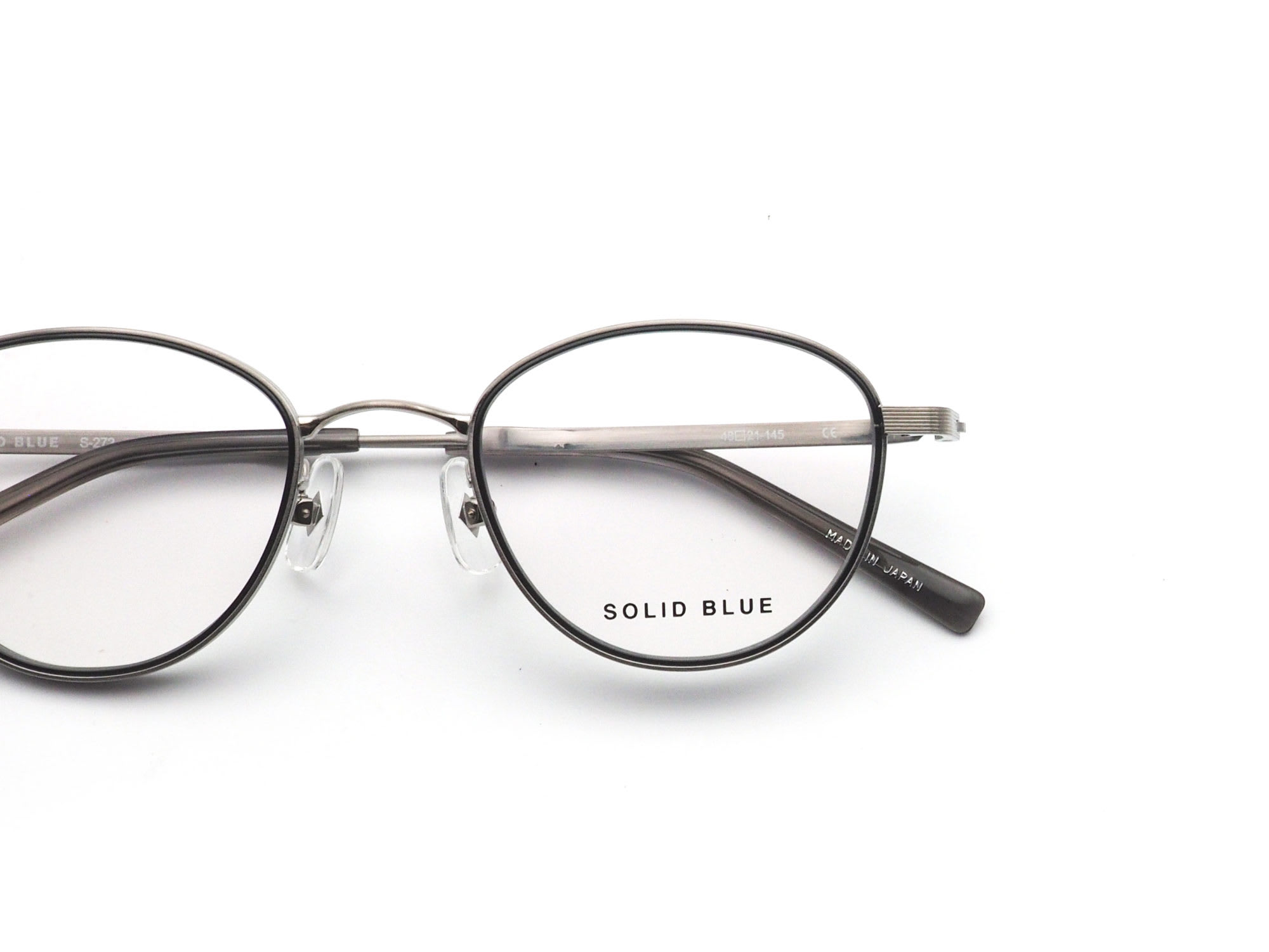 SOLID BLUE ソリッドブルー S-272 col.2 日本製眼鏡フレーム
