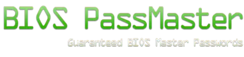bios master password reset