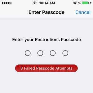 Ios Restrictions Passcode Cracker 1024kb It Support