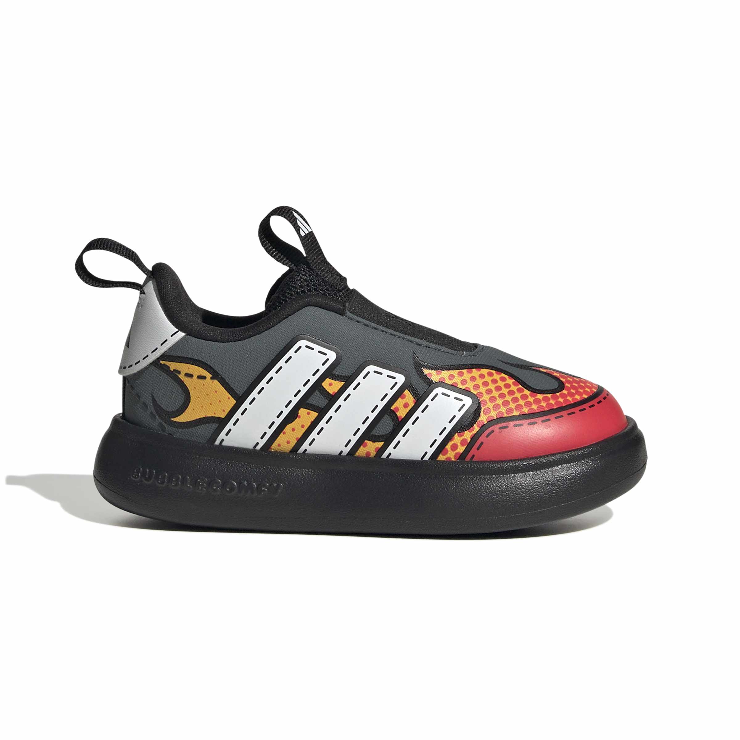 Zapatillas Adidas Bubblecomic I Gris, Niño