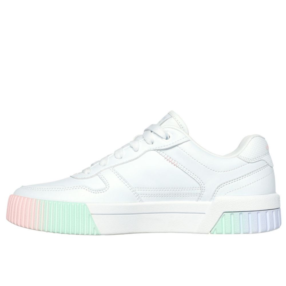 Zapatillas Skechers White Multi, Mujer