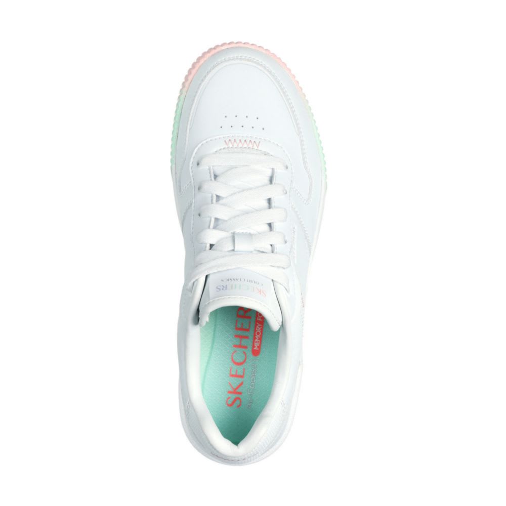 Zapatillas Skechers White Multi, Mujer
