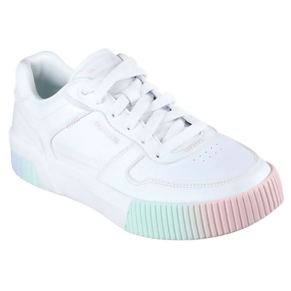 Zapatillas Skechers White Multi, Mujer