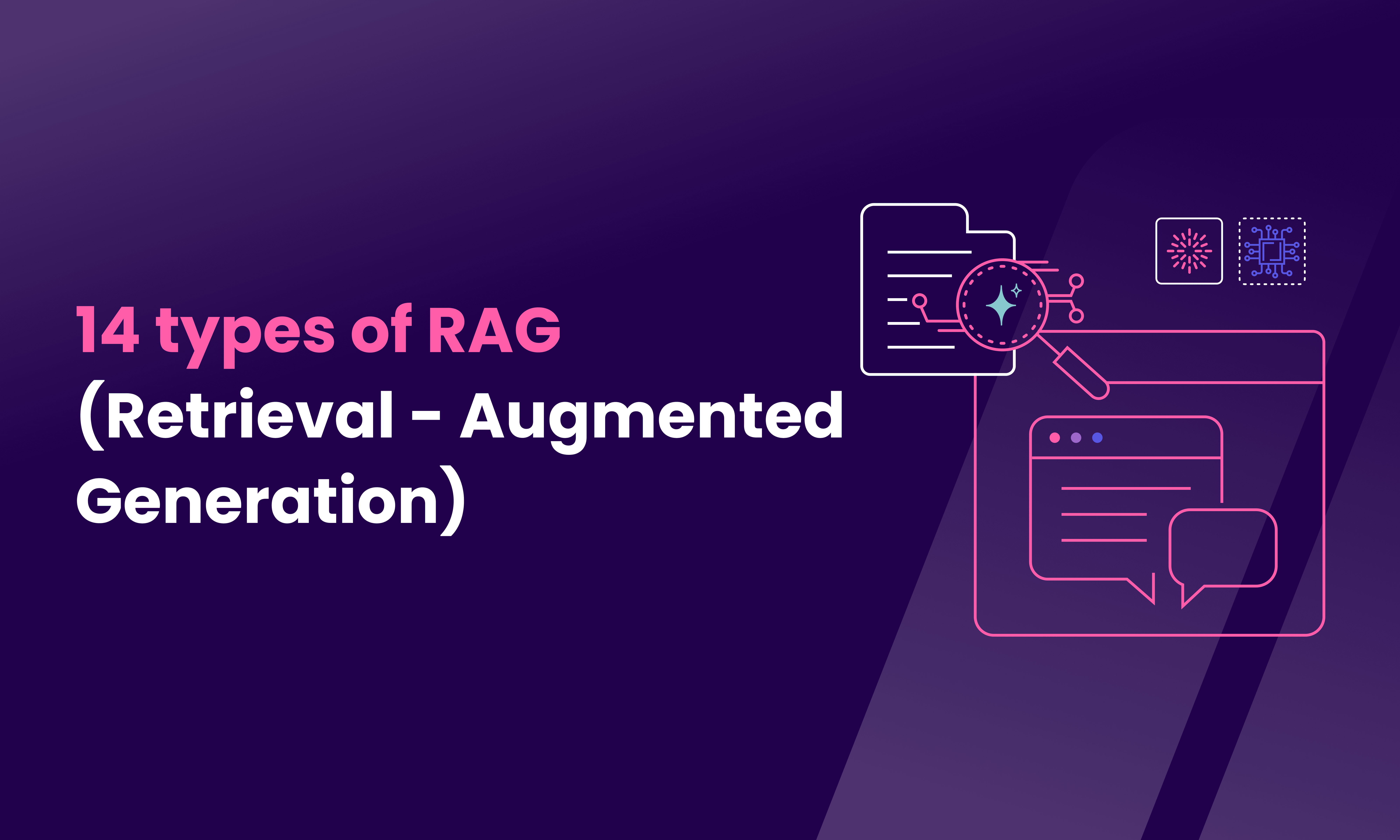 14 types of RAG (Retrieval-Augmented Generation) | Meilisearch