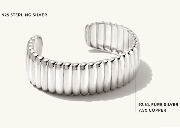 HOW DOES 925 STERLING SILVER vs PURE SILVER