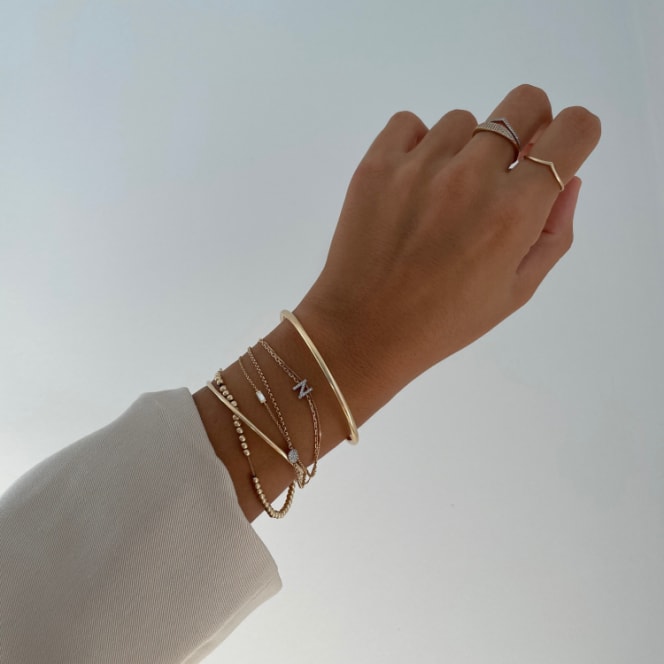 Mejuri boyfriend stacker hotsell