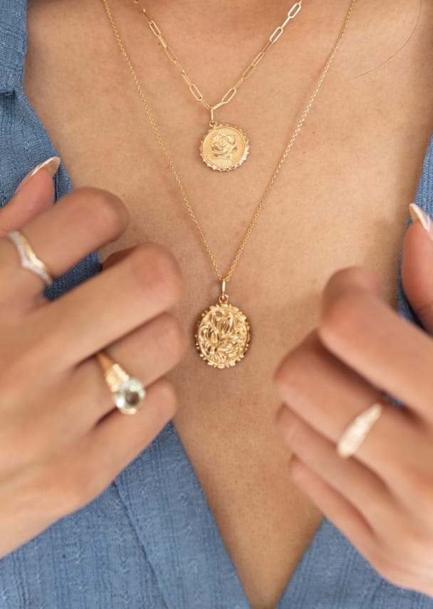 How to Style Our Newest Coin Pendants