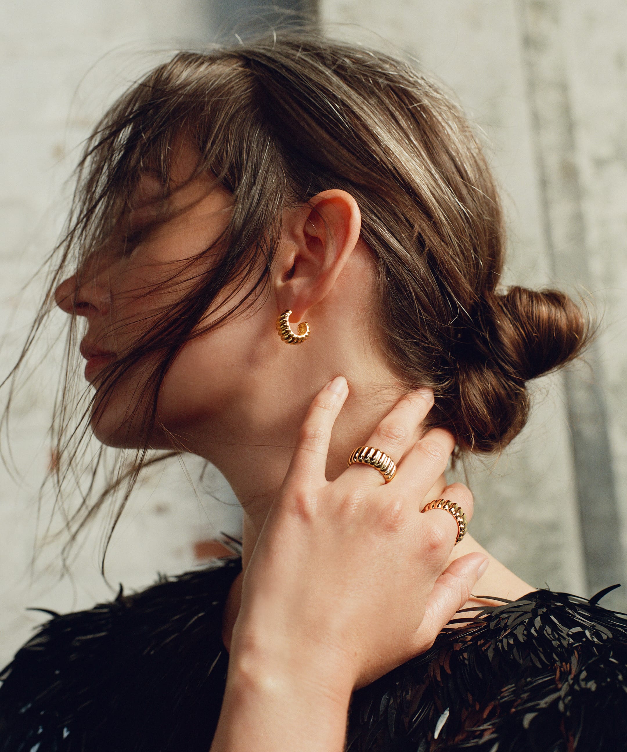 アクセサリー MEJURI Charlotte Bold Ring 18k Gold Vermeil Charlotte Bold Ring - Jewelry | Mejuri
