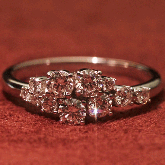 Mejuri diamond cluster ring best sale