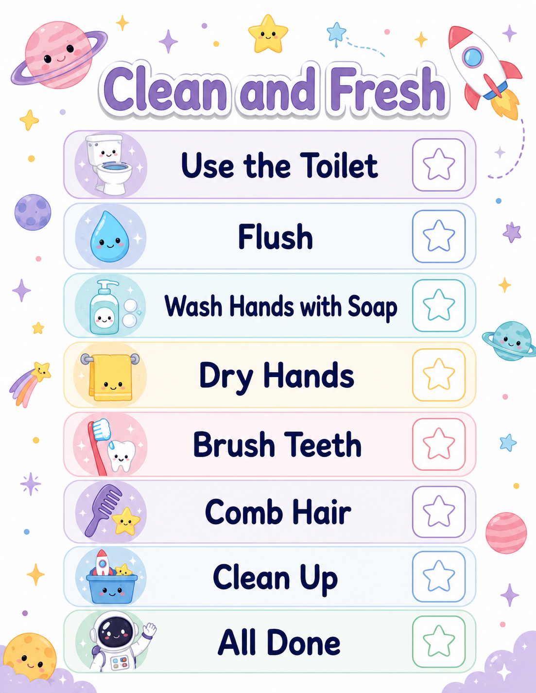 Printable Chart Artwork 8