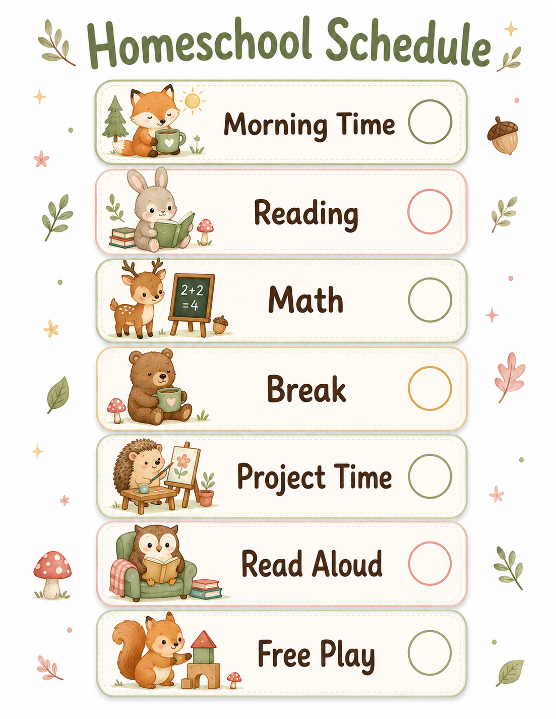 Printable Chart Artwork 4
