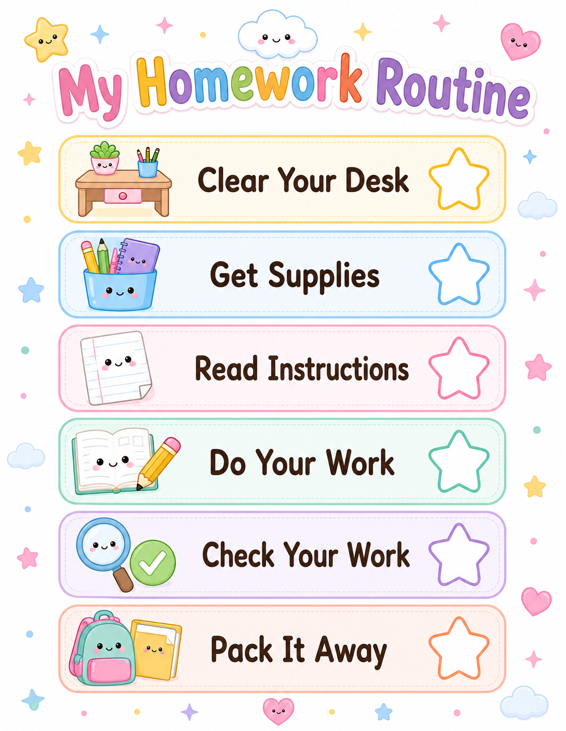 Printable Chart Artwork 2