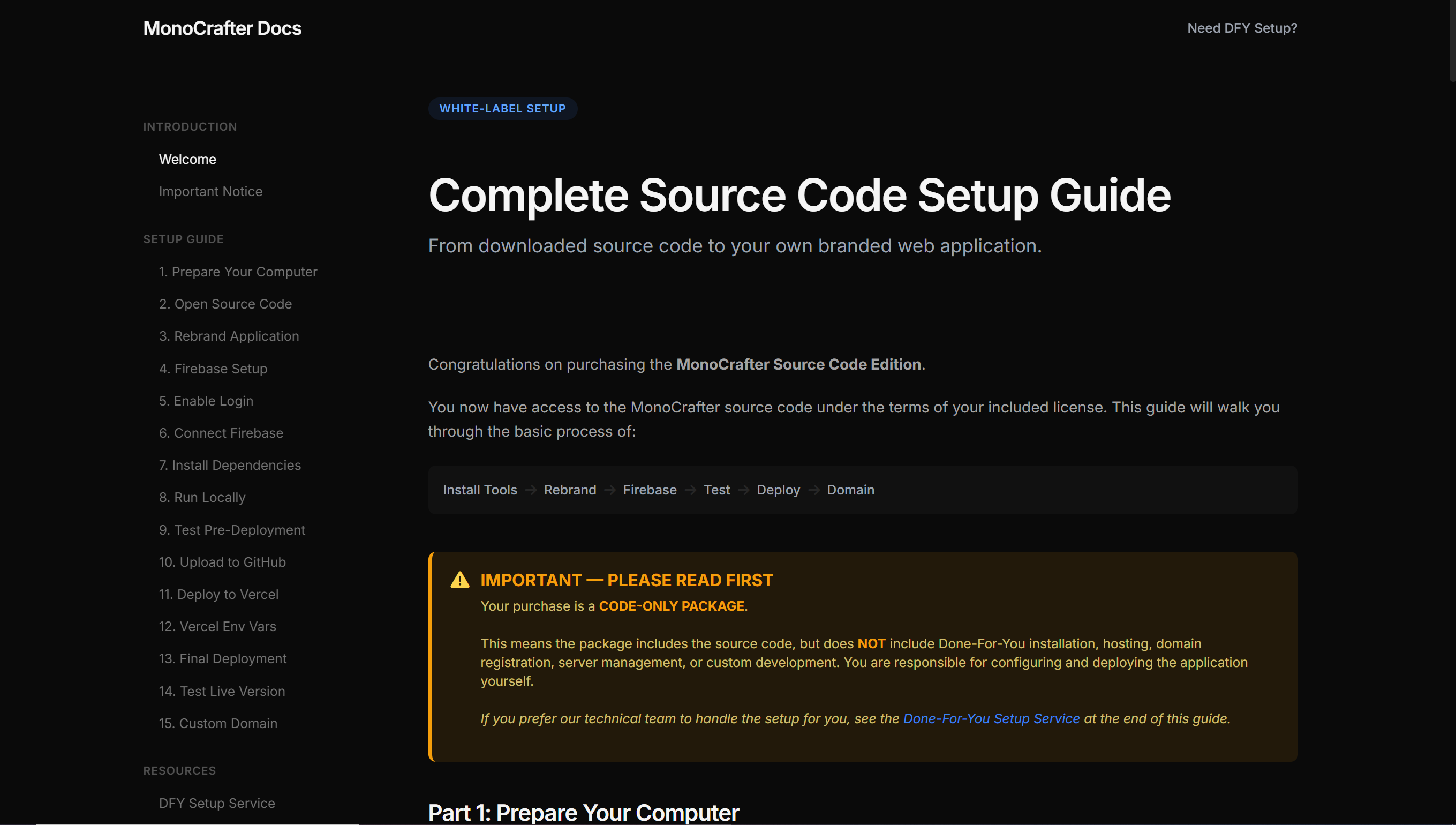 Technical Documentation Guide