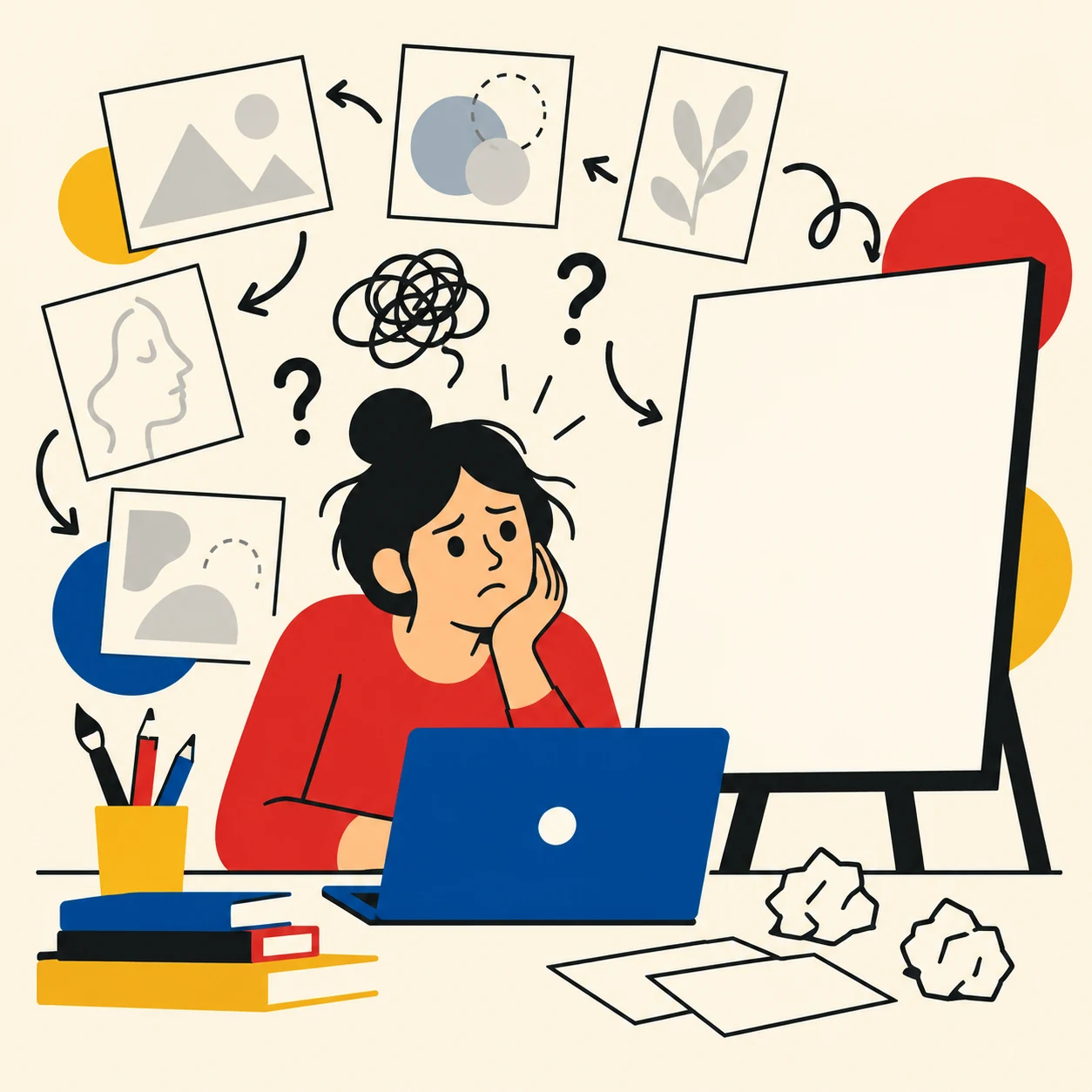 The Blank-Canvas Problem