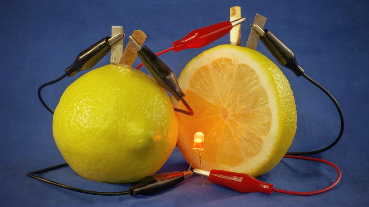 Lemon battery - MEL Chemistry
