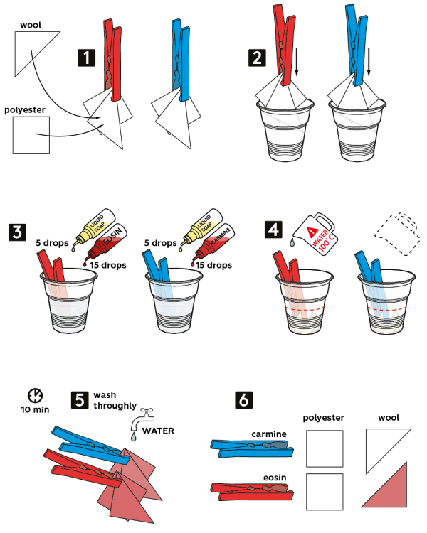 Graphical step-by-step instruction