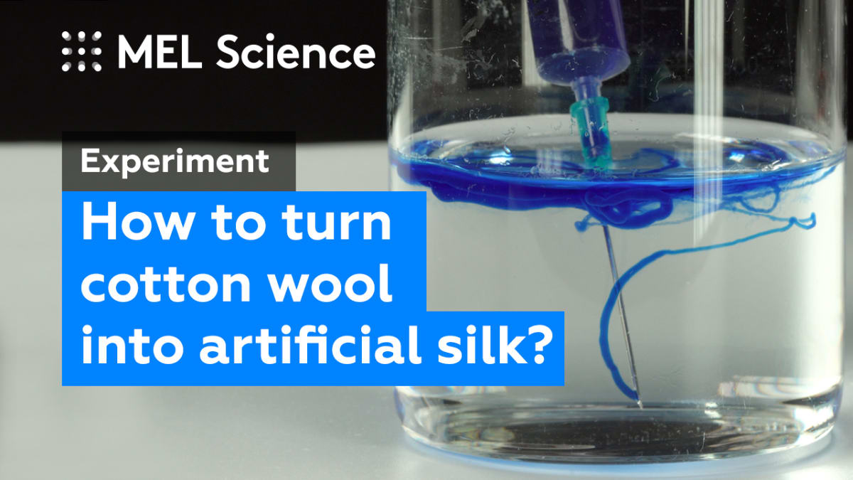 “Artificial silk” experiment MEL Chemistry