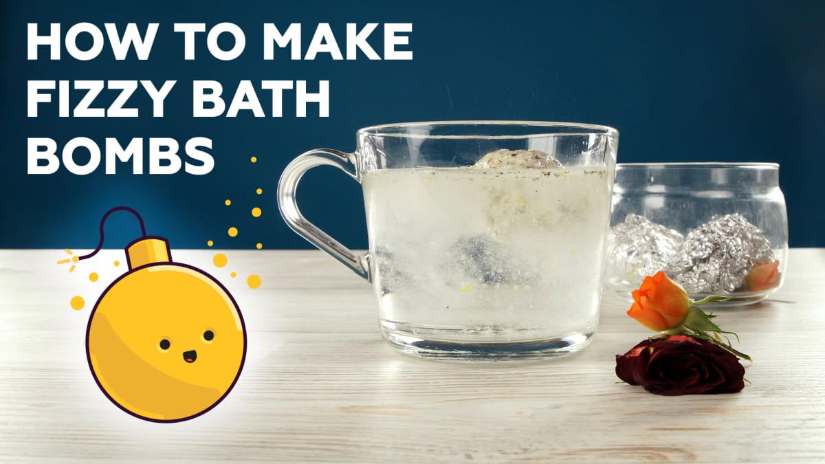 How to make fizzy bath bombs MEL Chemistry