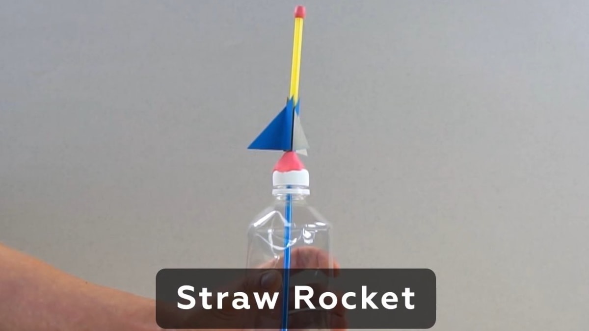 How to Make a Squeeze Bottle Rocket