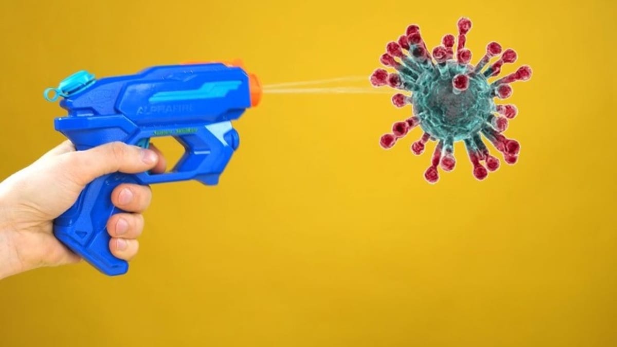 Pistol sanitizer