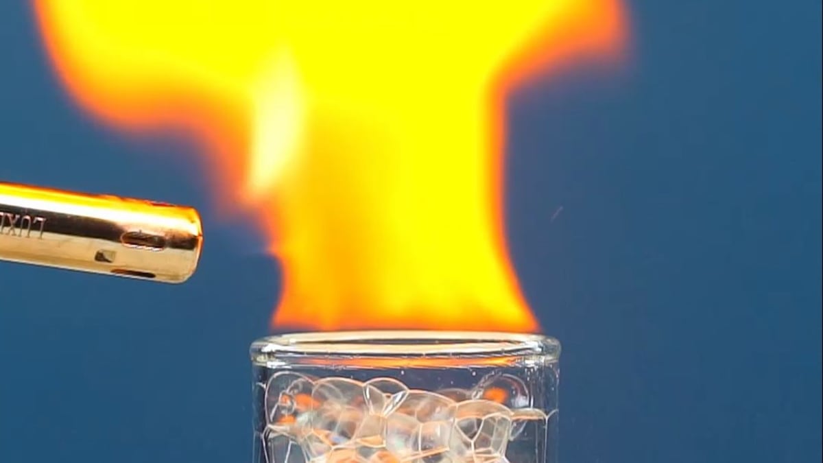 How to make hydrogen foam MEL Chemistry