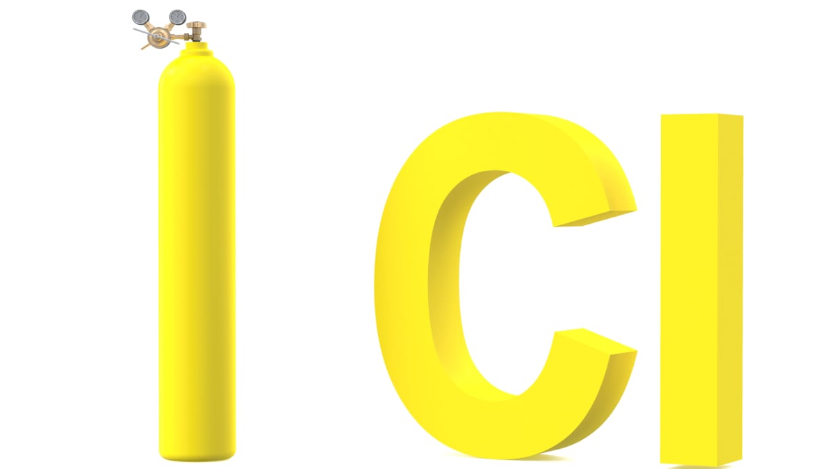 Characteristics and methods of obtaining chlorine, and its reaction