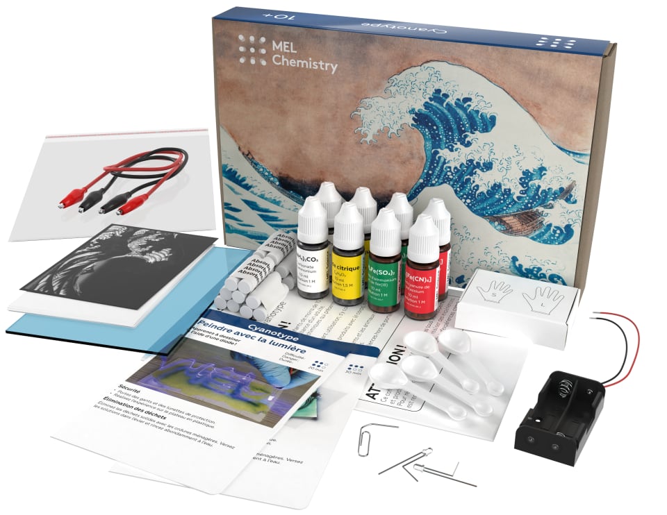 Le coffret Cyanotype