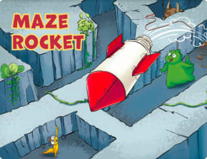 Maze rocket