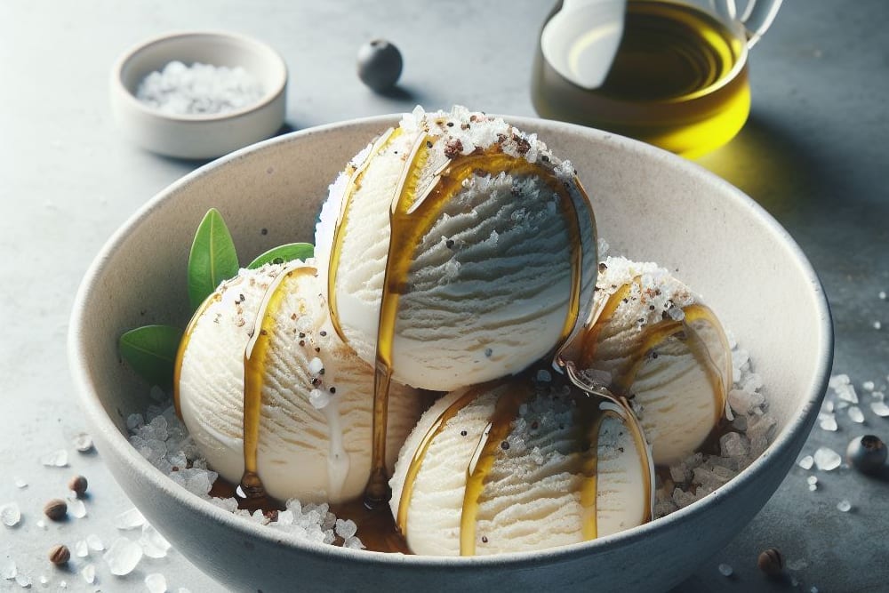 Thing or Not a Thing olive oil on icecream Melbourne Food and Wine