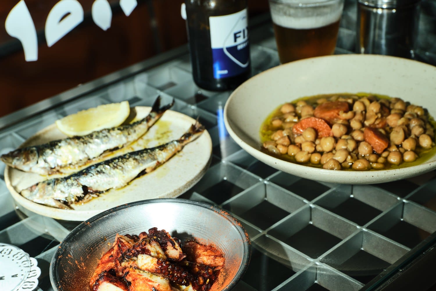 A delicious spread at Tzaki.