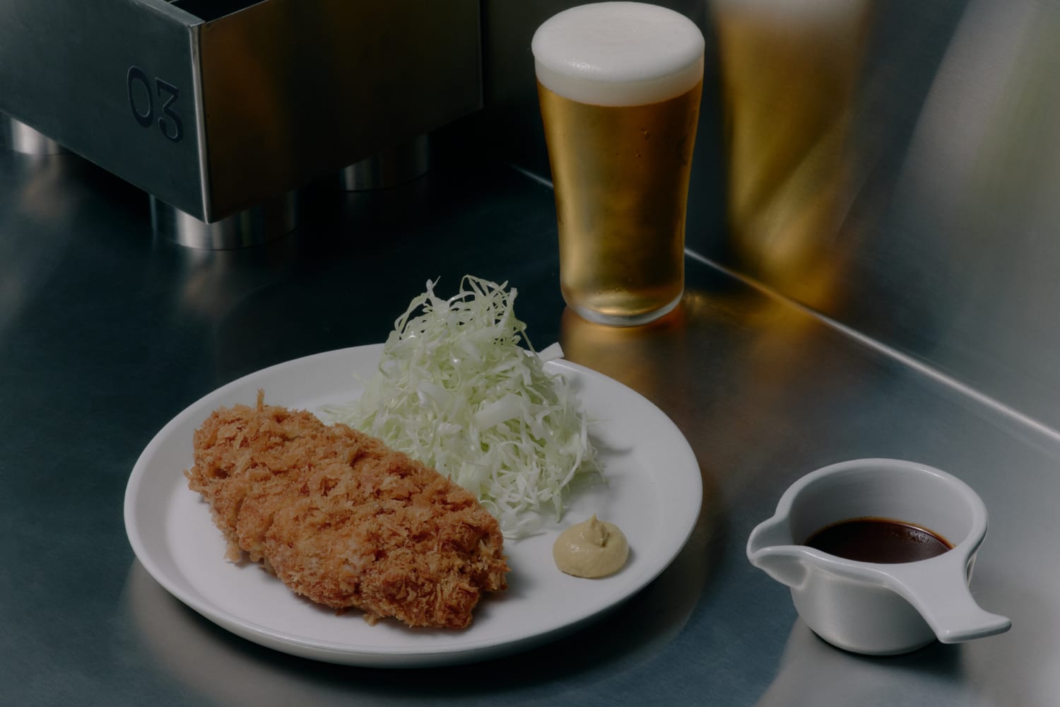 Pork loin tonkatsu at Suupaa
