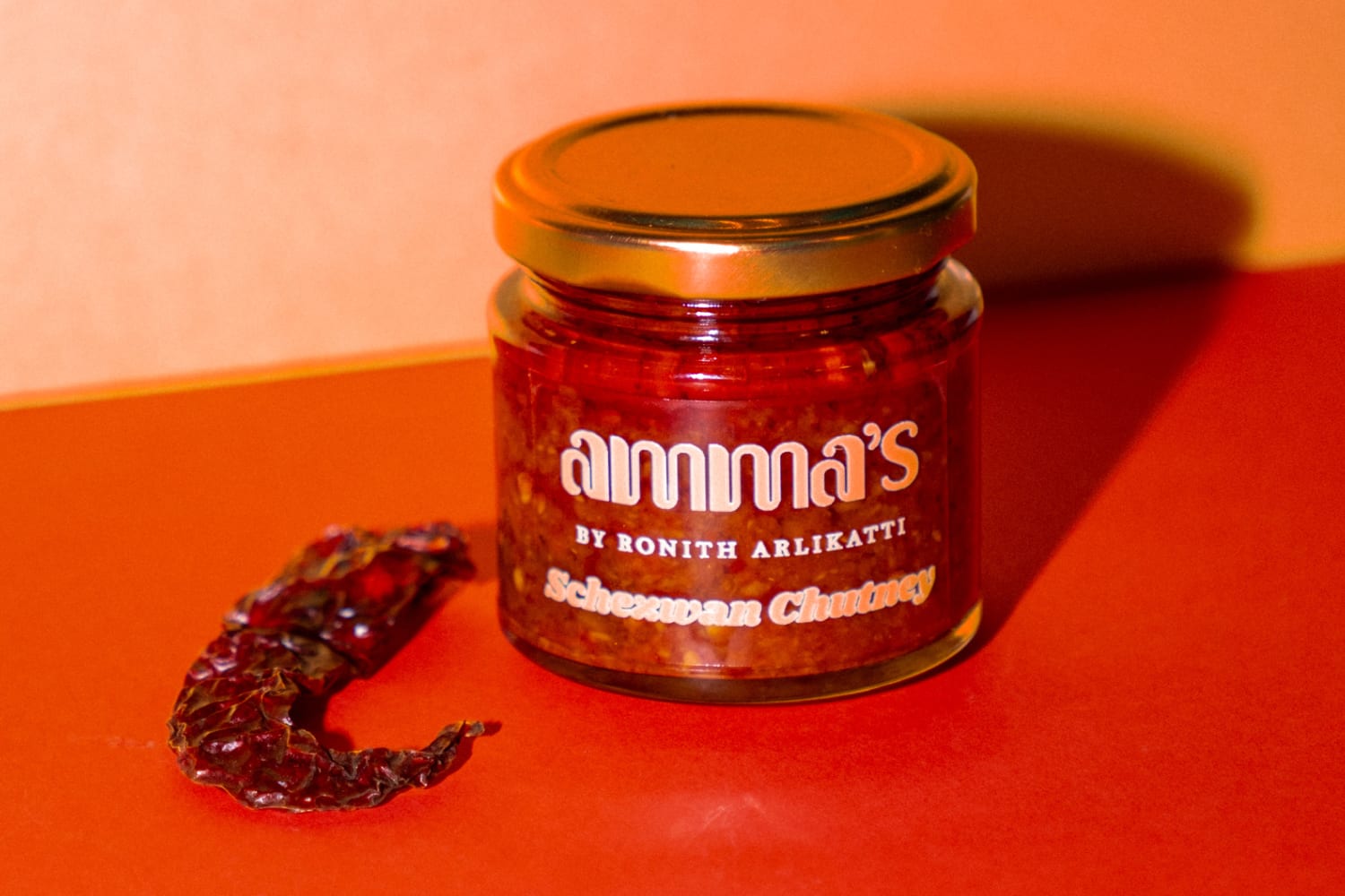 Amma's Schezwan chutney.