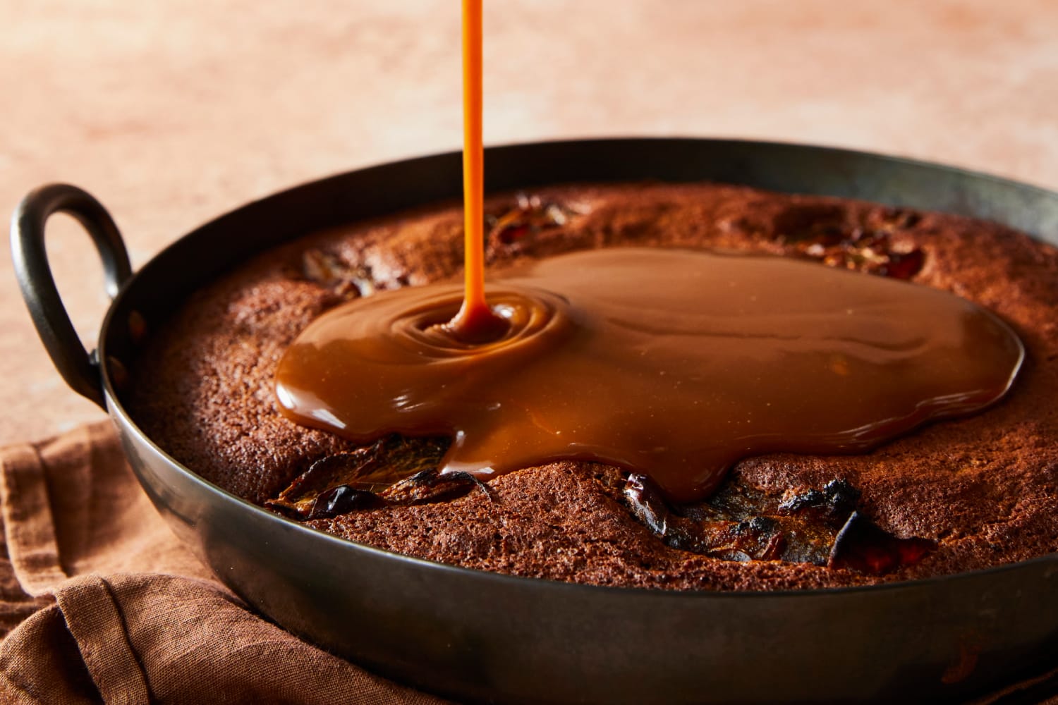 Karen Martini's sticky date pudding.