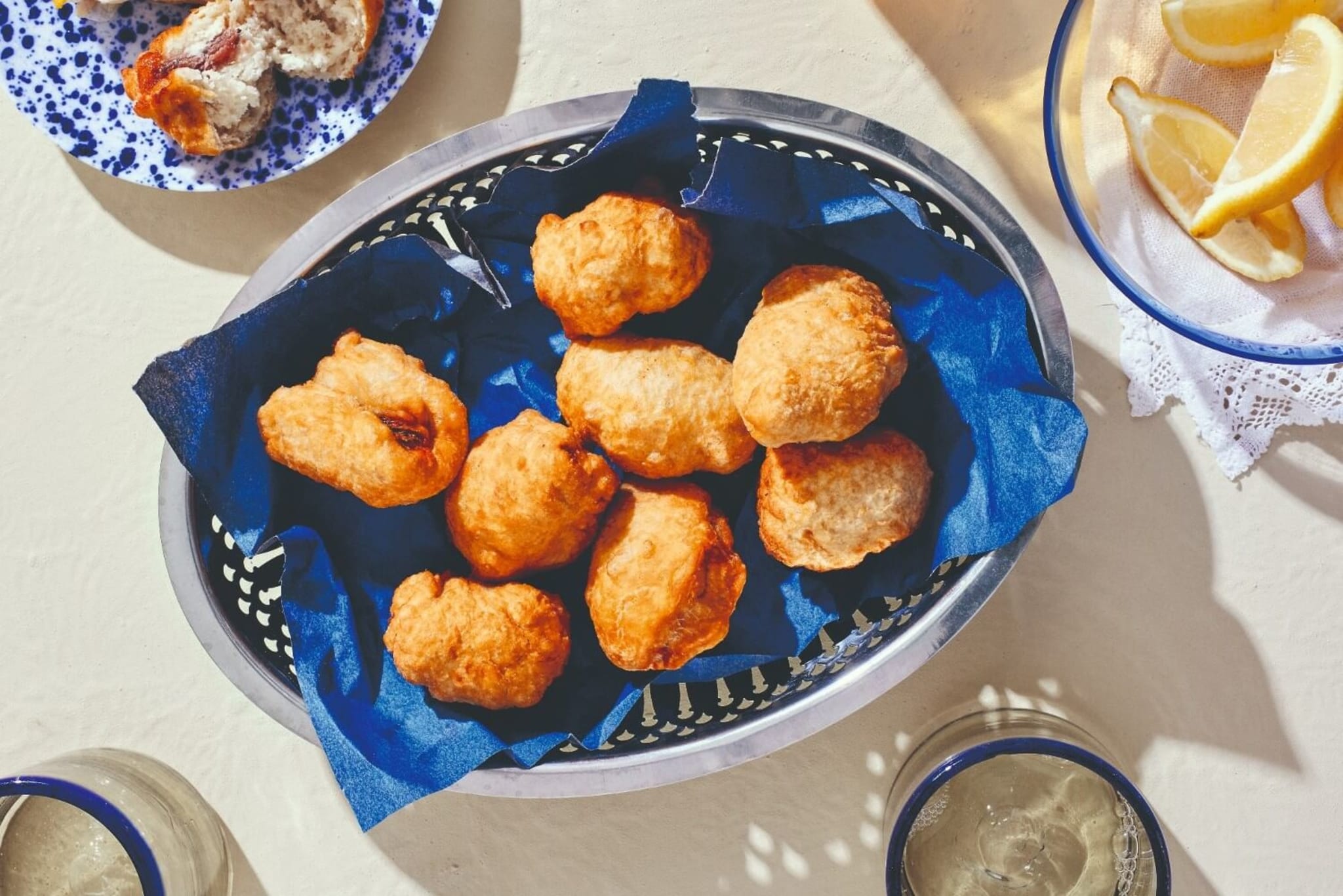 Simon Bajada's anchovy fritters