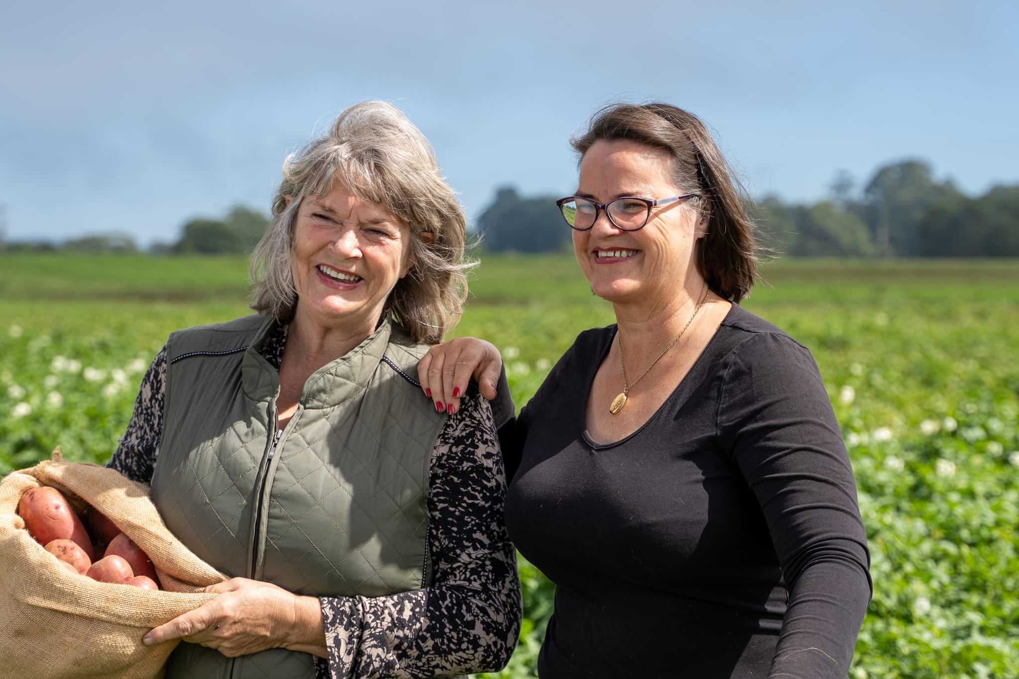 The Spud Sisters, Kerri Farrell and Catherine Ramage