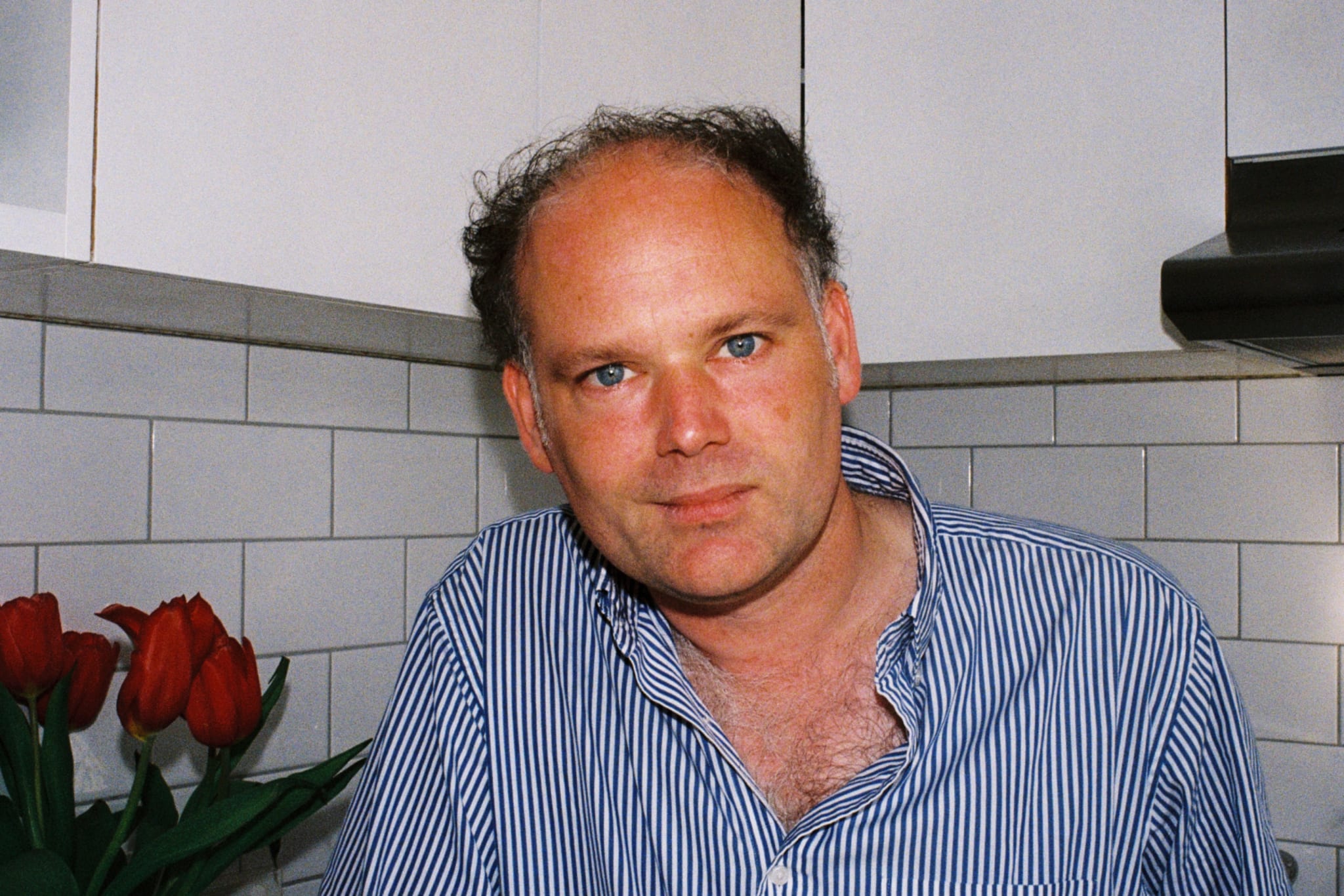 Erik Jensen in his kitchen.