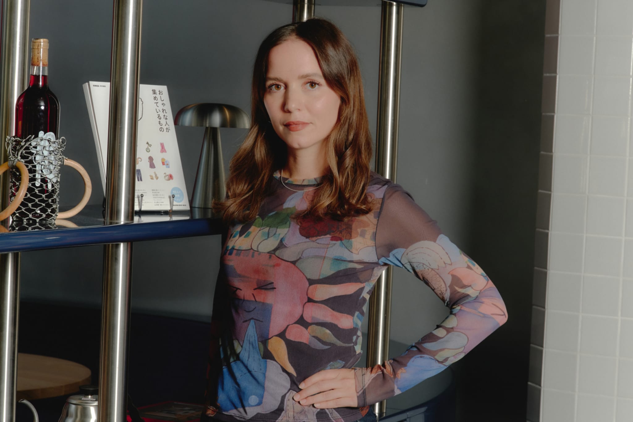 A portrait of Stephanie Breschi.