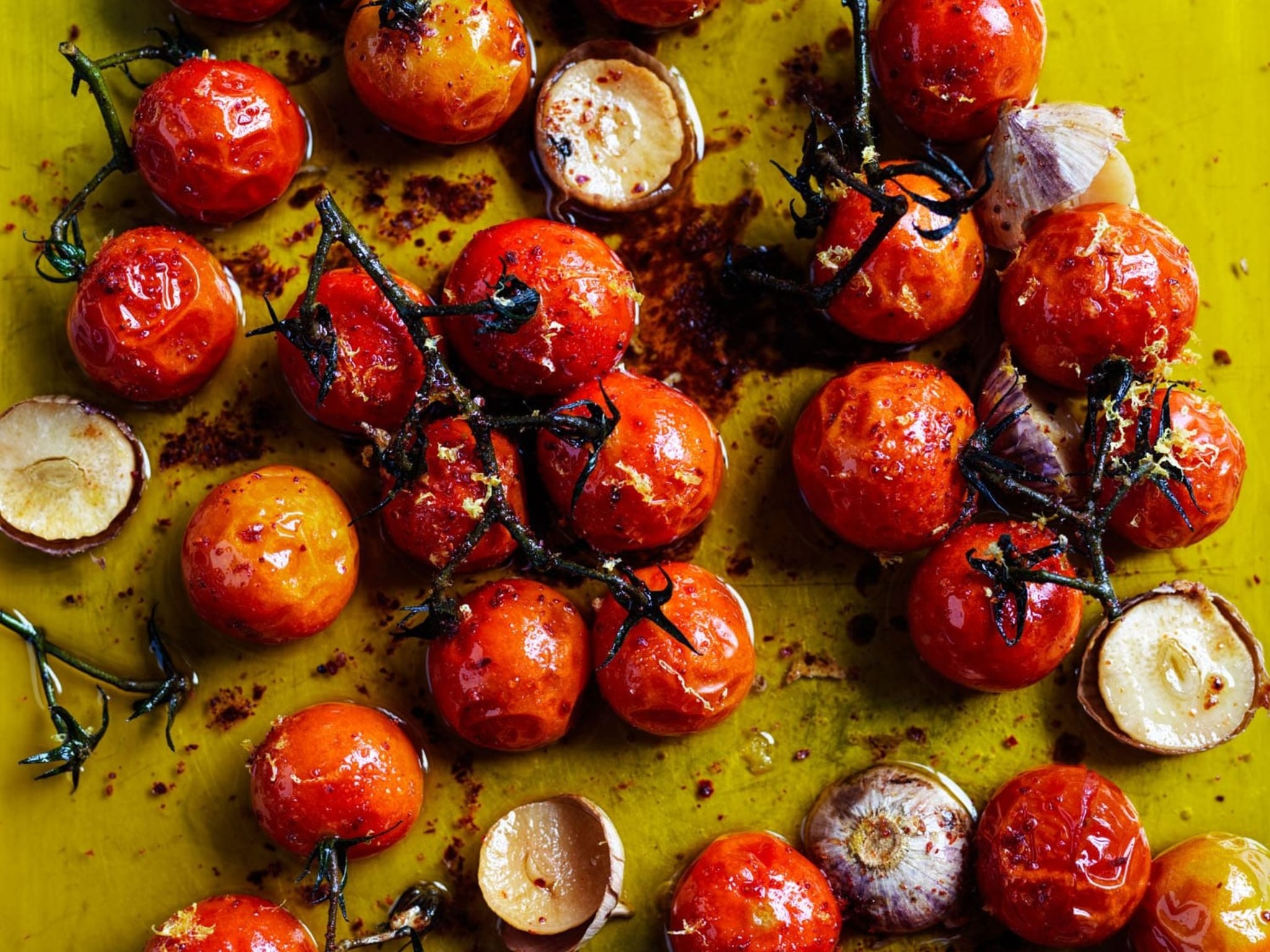 Alice Zaslavsky's confit chilli tomatoes Melbourne Food and Wine Festival