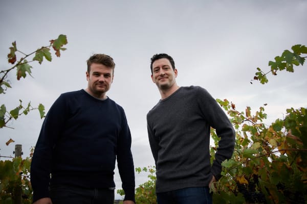 Ben Mullen and Ben Hine of Mulline Vintners.