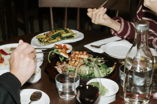 A feast at Dodam in Brunswick East.