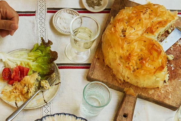 Helen Goh broccoli pie.