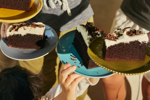 Chocolate ginger beer cake.