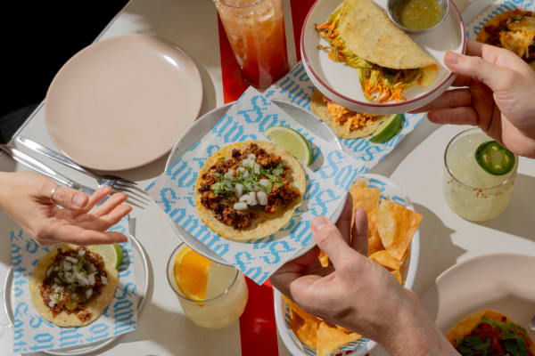 Tacos served fresh at Santito.