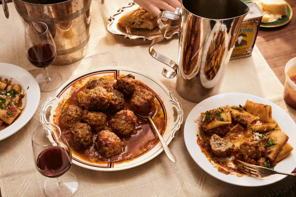 Alison Roman's meatballs.