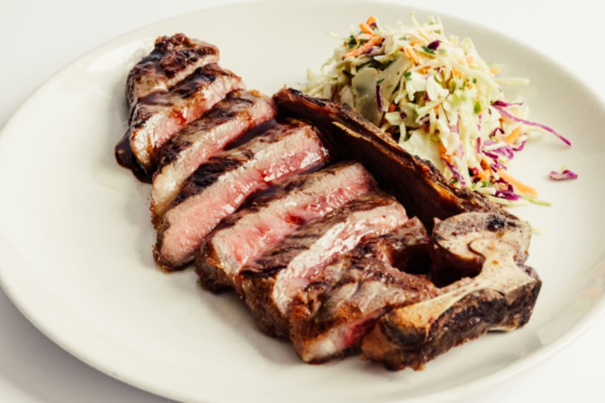 Steak at Blackbird.