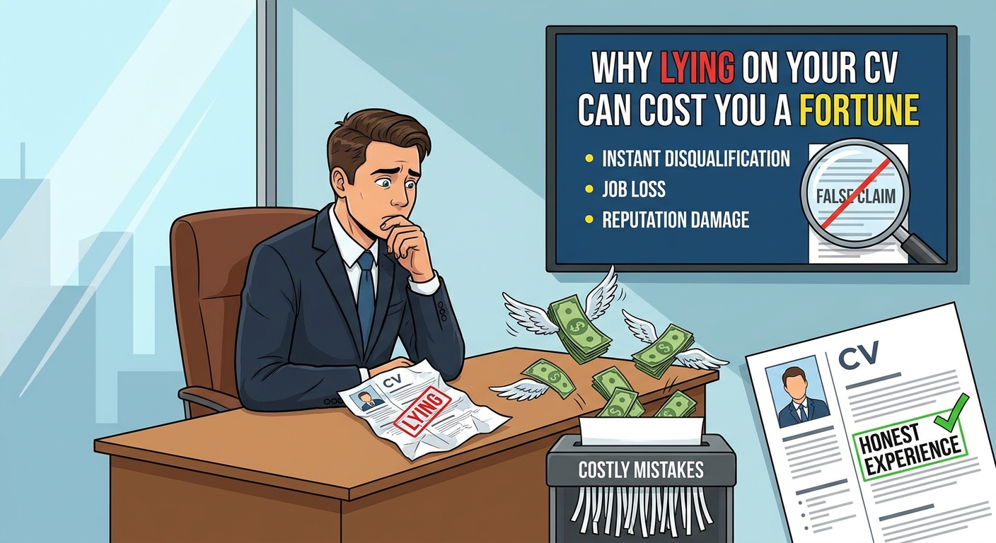 Why Lying on Your CV Can Cost You a Fortune