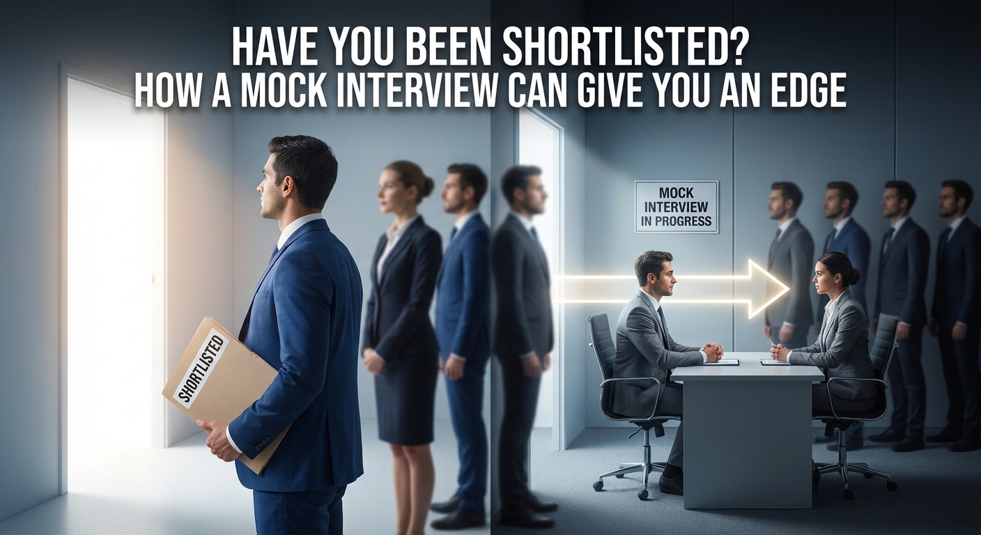 Have You Been Shortlisted? Here Is How a Mock Interview Can Give You an Edge Over Your Competition