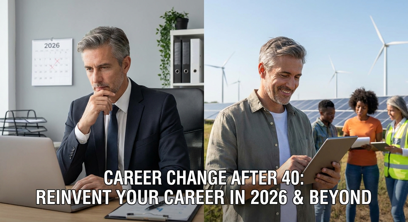 Career Change After 40: Why It's Never Too Late to Reinvent Your Career in 2026 and Beyond