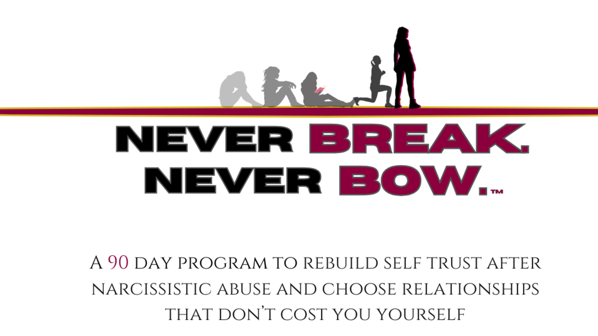 NEVER BREAK. NEVER BOW. cover photo